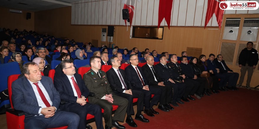 18 Mart Çanakkale Zaferine Bafra’da Duygusal Kutlama