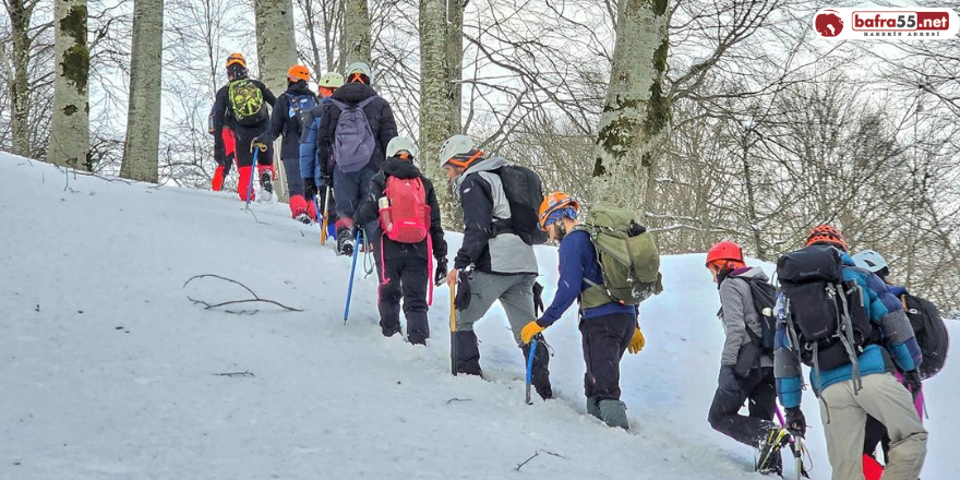 SAMDAK, Nebiyan Dağı’nda Kar ve Soğukla Mücadele Etti